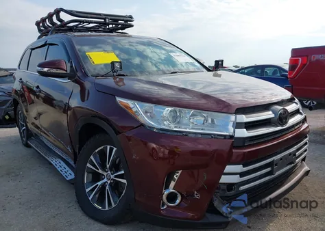 2018 Toyota Highlander Le Plus из США, поврежденный, VIN 5TDZZRFH1JS253793